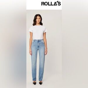 ROLLA'S Women Jeans High Rise Light Blue